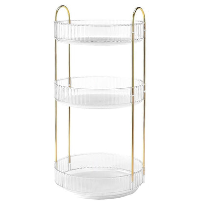 3-Tier 360¬∞ Spinning Rotating Makeup Organizer - A-1 Thread Vault