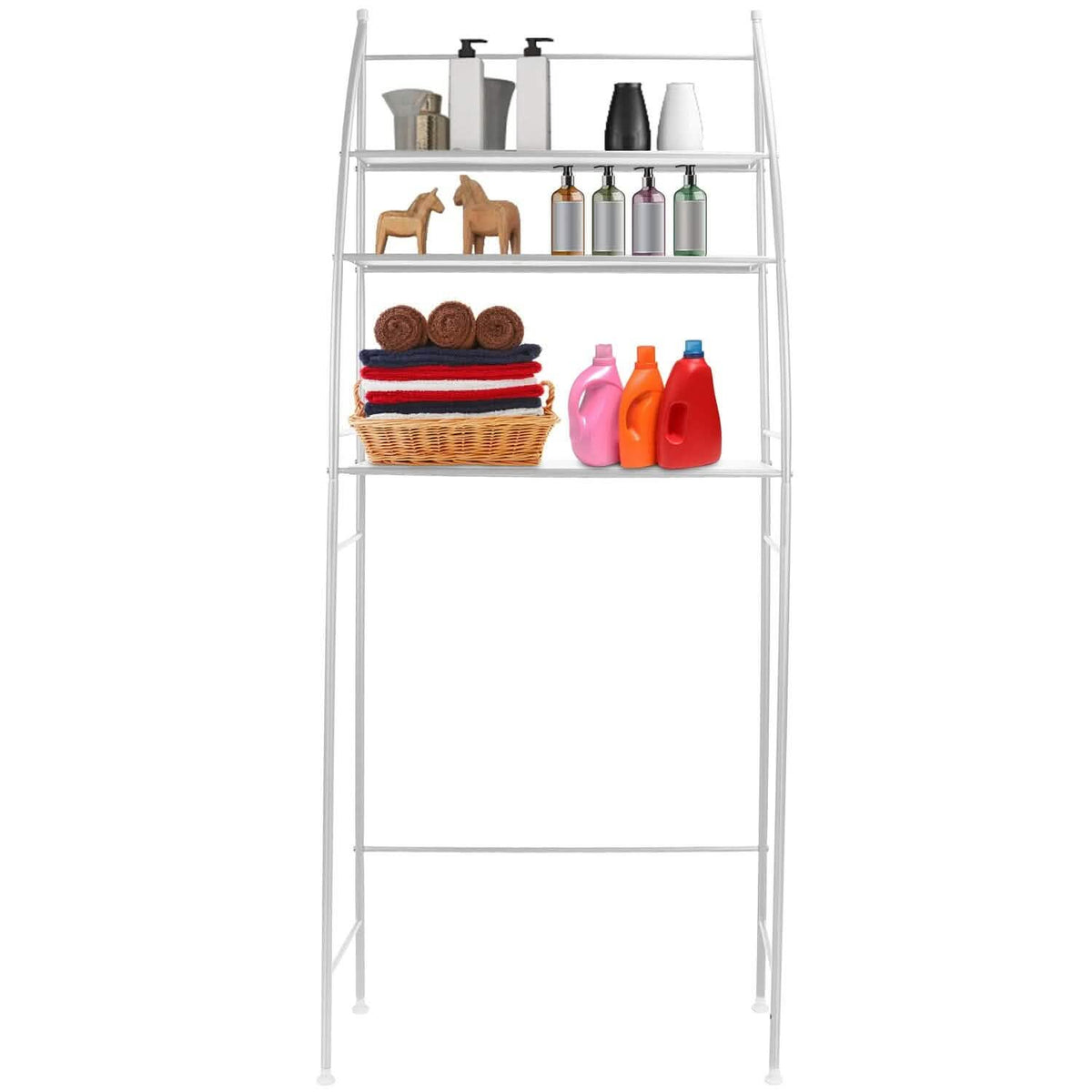 3-Tier Bathroom Over the Toilet Storage Shelf - A-1 Thread Vault