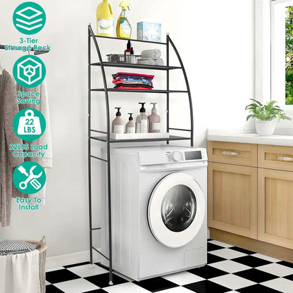 3-Tier Bathroom Over the Toilet Storage Shelf - A-1 Thread Vault