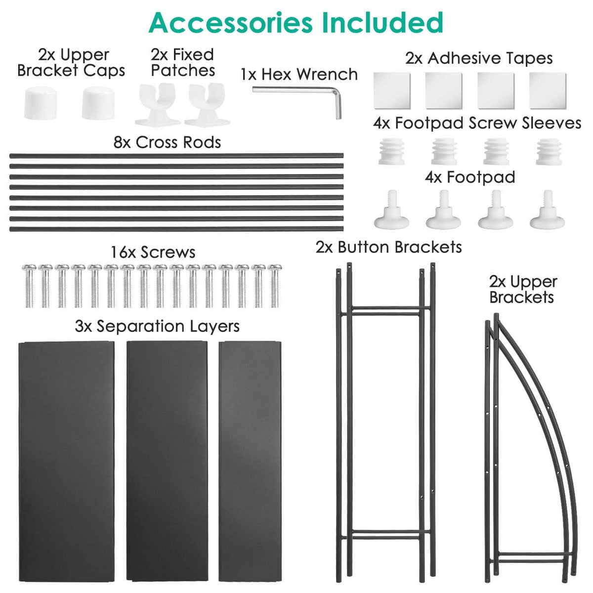 3-Tier Bathroom Over the Toilet Storage Shelf - A-1 Thread Vault