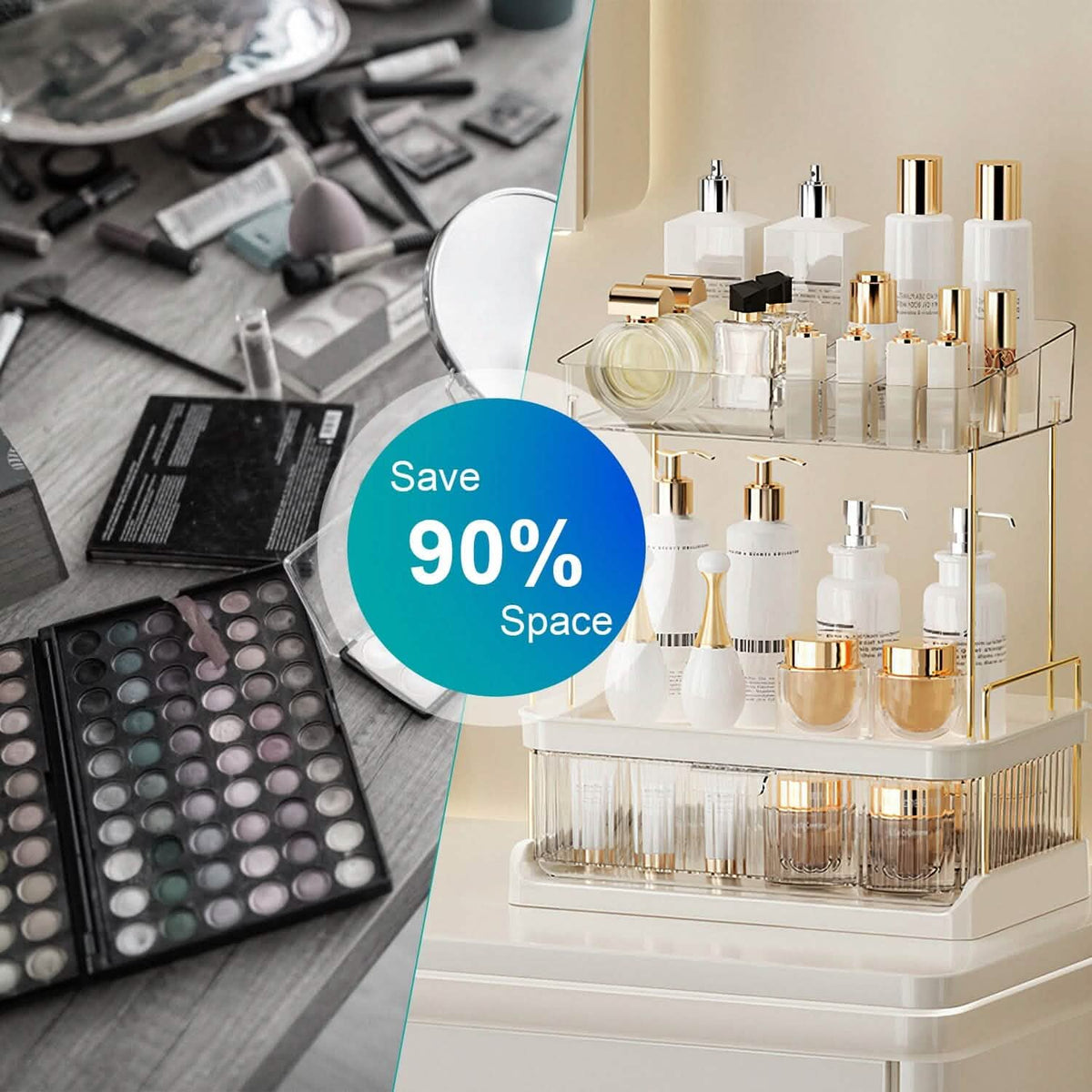 3-Tier Make Up Organizer - A-1 Thread Vault
