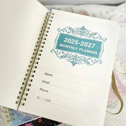3 Year Monthly Planner 2025-2027, 36 Monthly Calendar - A-1 Thread Vault