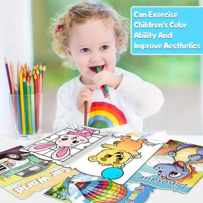 30-Pack: Children's Mini Coloring Book Set - A-1 Thread Vault