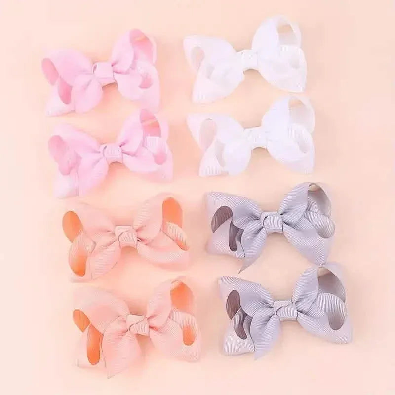 30-Pieces: Butterfly Bow Hair Clip - A-1 Thread Vault