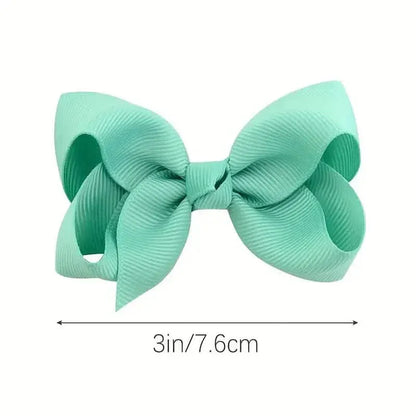 30-Pieces: Butterfly Bow Hair Clip - A-1 Thread Vault