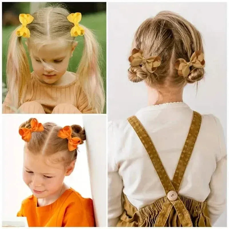 30-Pieces: Butterfly Bow Hair Clip - A-1 Thread Vault