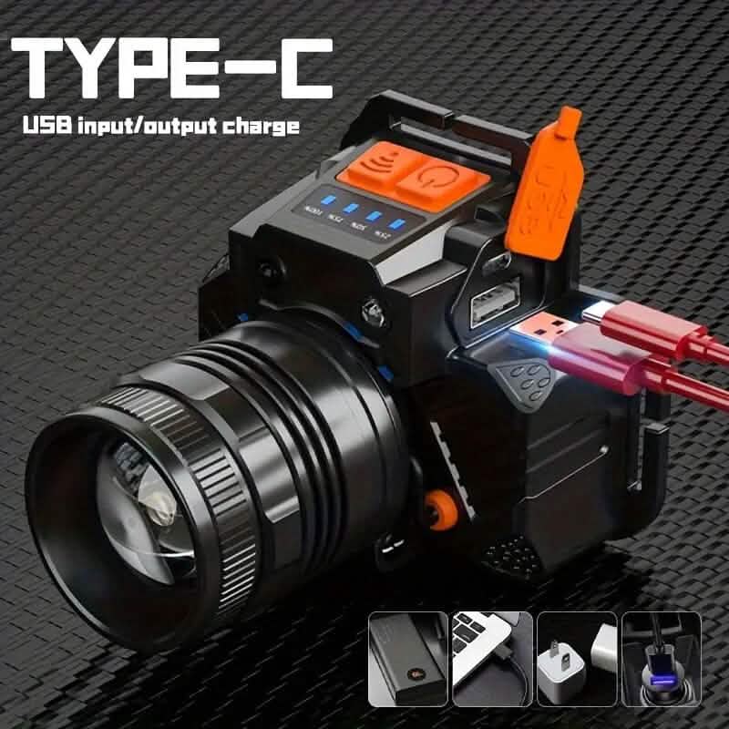 3000 Lumen LED Super Bright Headlamp - A-1 Thread Vault