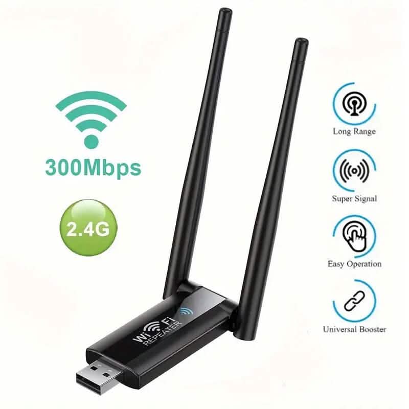 300Mbps USB Wi-Fi Repeater - A-1 Thread Vault