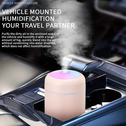 300ml Mini Portable Humidifier Ultra Quiet Aromatherapy Essential Oil - A-1 Thread Vault