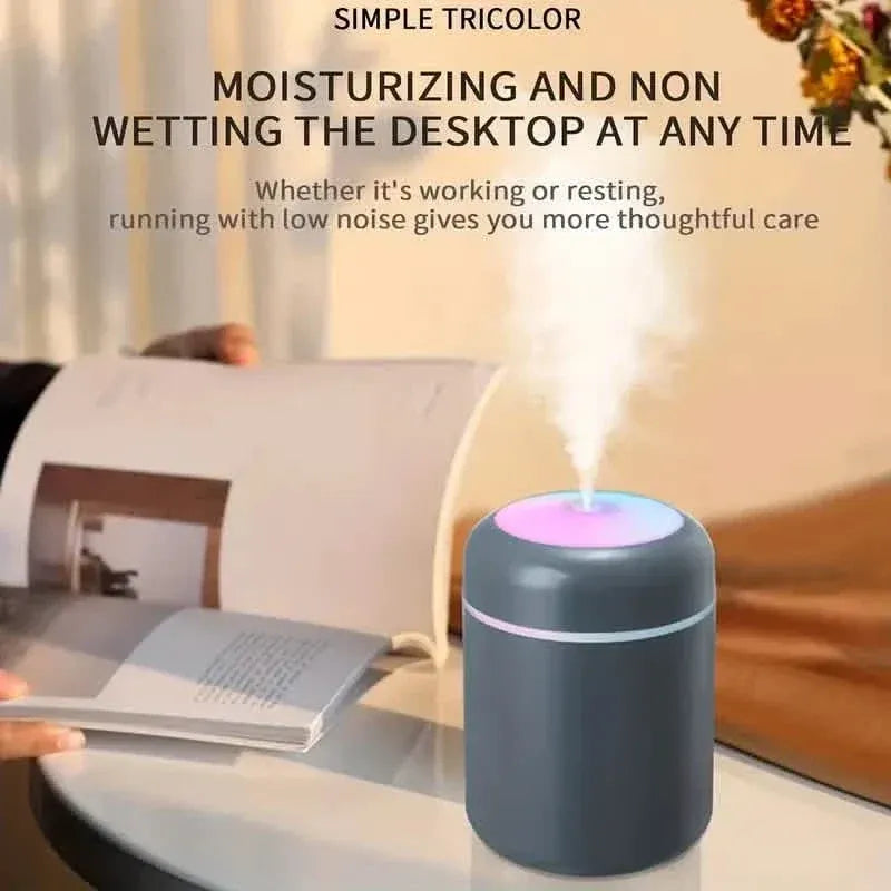 300ml Mini Portable Humidifier Ultra Quiet Aromatherapy Essential Oil - A-1 Thread Vault
