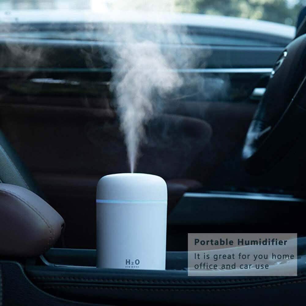 300ml Mini Portable Humidifier Ultra Quiet Aromatherapy Essential Oil - A-1 Thread Vault