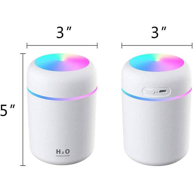 300ml Mini Portable Humidifier Ultra Quiet Aromatherapy Essential Oil - A-1 Thread Vault