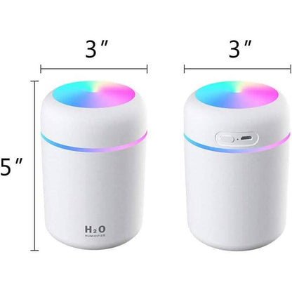 300ml Mini Portable Humidifier Ultra Quiet Aromatherapy Essential Oil - A-1 Thread Vault