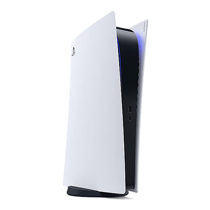 PS5 - Sony PlayStation 5 Digital Edition Gaming Console + Wireless Controller - 16GB GDDR6 RAM, 825GB SSD, 120Hz 8K Output, White (Used - Like New) - A-1 Thread Vault