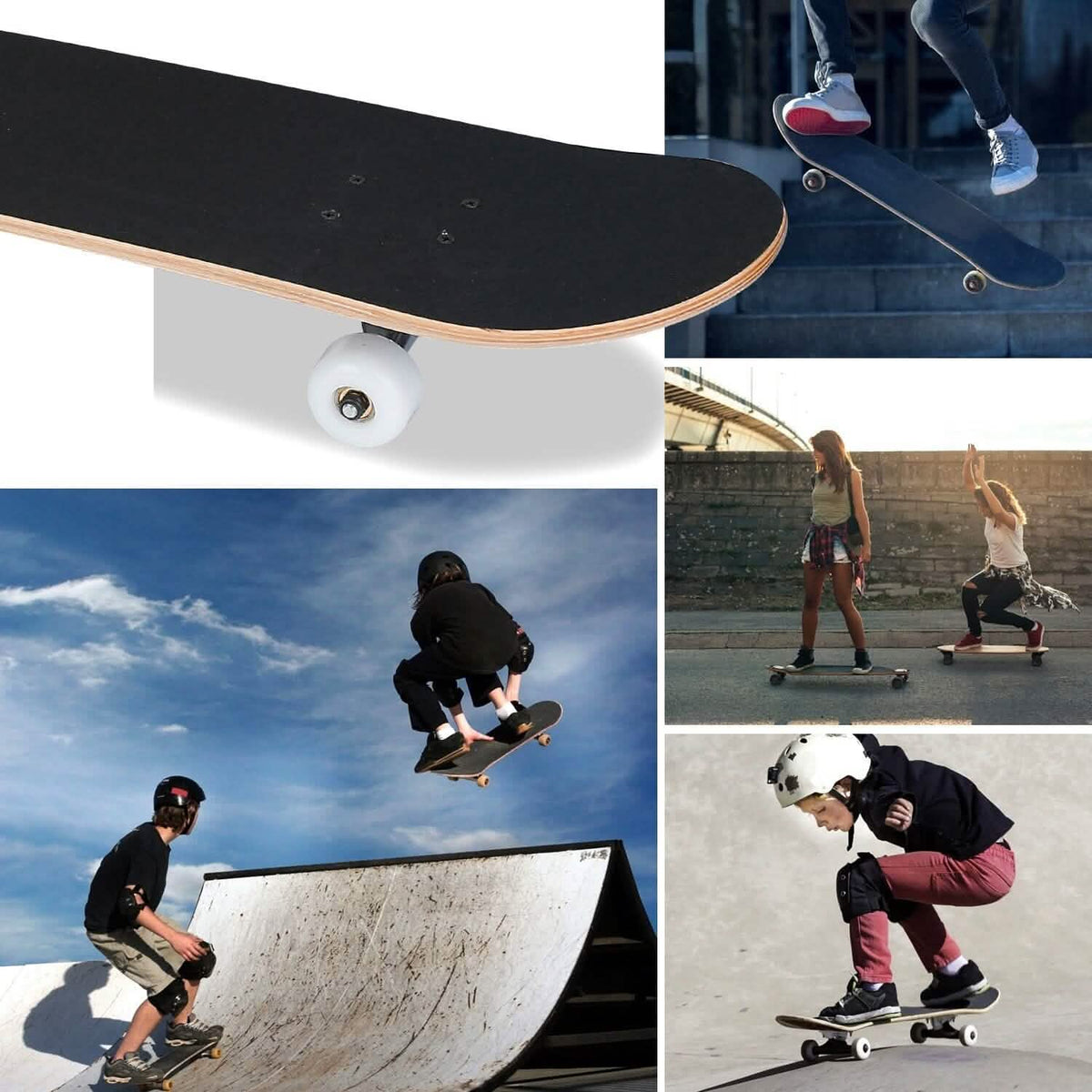 31x8in 9 Layers Maple Concave Skateboard - A-1 Thread Vault