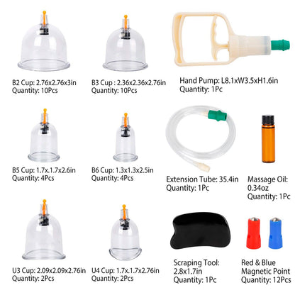 32 Cups Chinese Therapy Set - A-1 Thread Vault