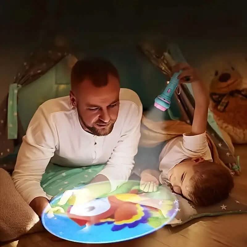 32 Patterns Flashlight Projector Cognitive Toy - A-1 Thread Vault