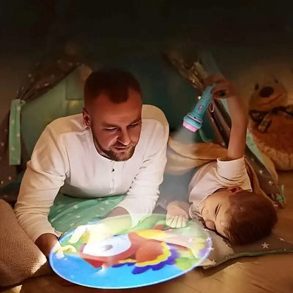 32 Patterns Flashlight Projector Cognitive Toy - A-1 Thread Vault