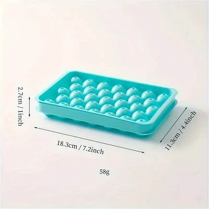 33 Round Shape Ice Cube Maker Tray - A-1 Thread Vault