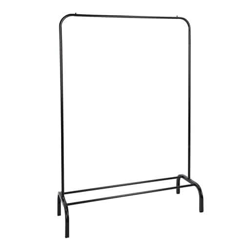 33Lbs Loading Garment Racks Freestanding with Bottom Shelf - A-1 Thread Vault