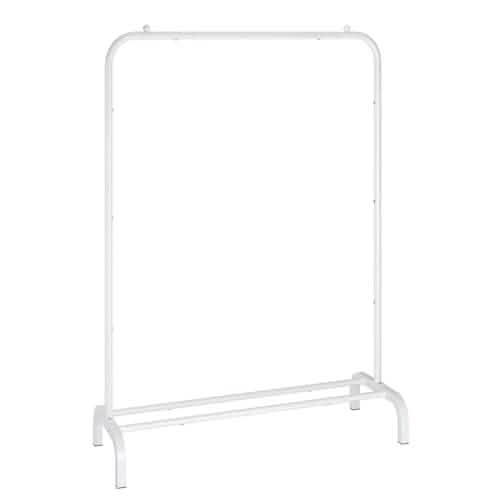 33Lbs Loading Garment Racks Freestanding with Bottom Shelf - A-1 Thread Vault