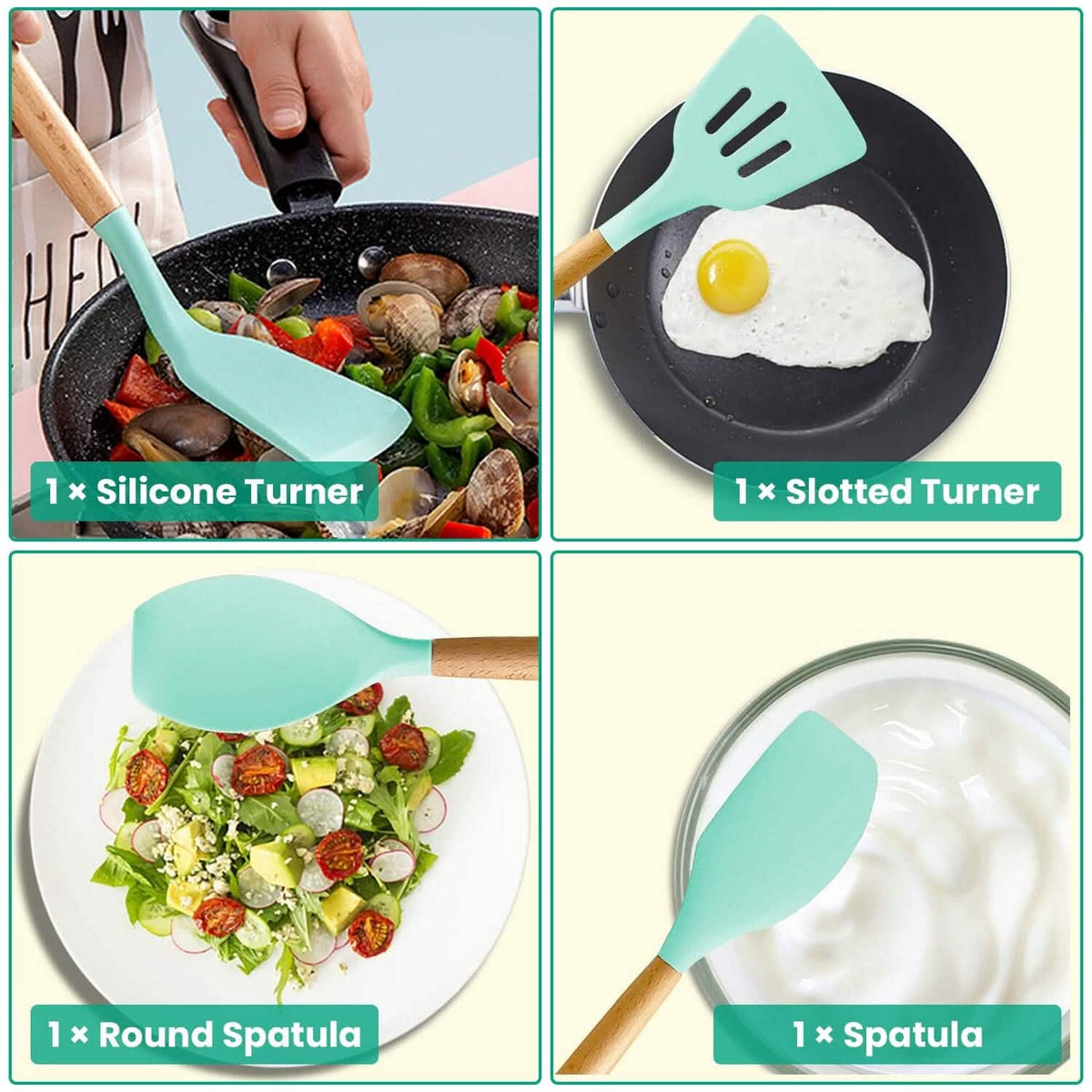 35-Pieces: Kitchen Cooking Utensils Set - A-1 Thread Vault