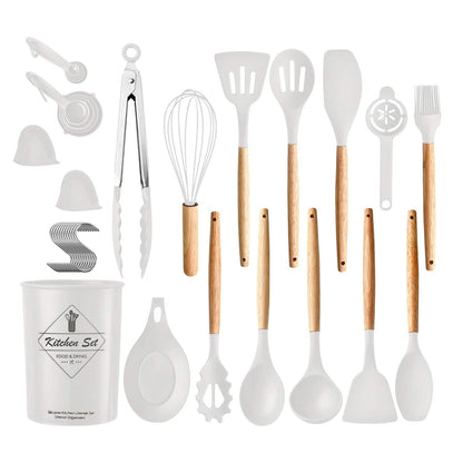 35-Pieces: Kitchen Cooking Utensils Set - A-1 Thread Vault