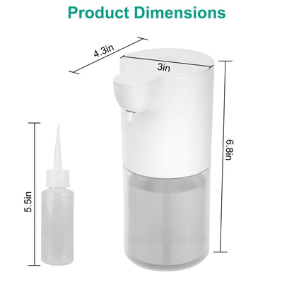 350ml Automatic Foam Soap Dispenser Rechargeable Touchless - A-1 Thread Vault