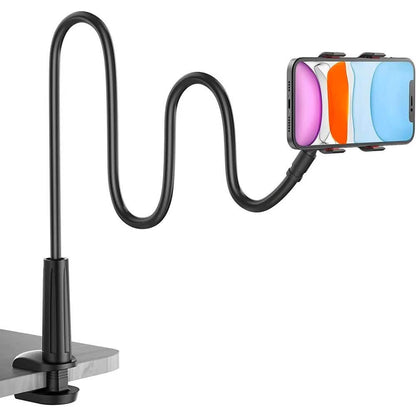 360° Rotating Universal Phone Stand with Flexible Spiral Base for Lazy Browsing - A-1 Thread Vault