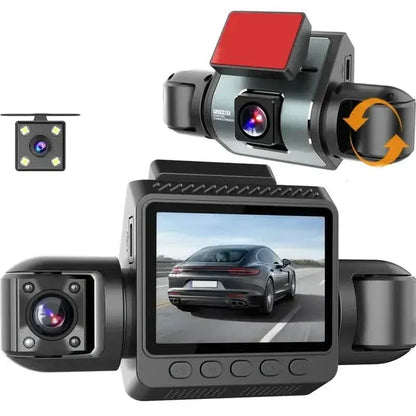 360° Car Drive Recorder – Night Vision, 1080p, 4-Channel - A-1 Thread Vault