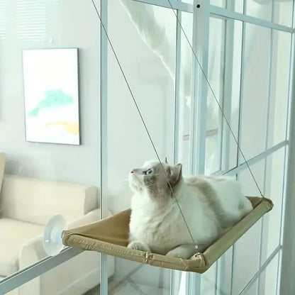 360¬∞ Cat Window Hammock: A Space-Saving Sunny Seat for Indoor Cats! - A-1 Thread Vault