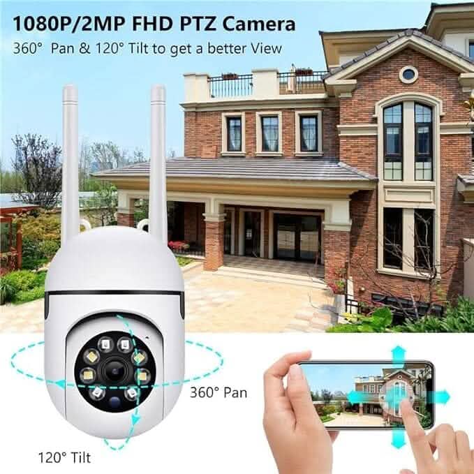 360 Full HD Wi-fi Wireless IP CCTV Security Camera - A-1 Thread Vault