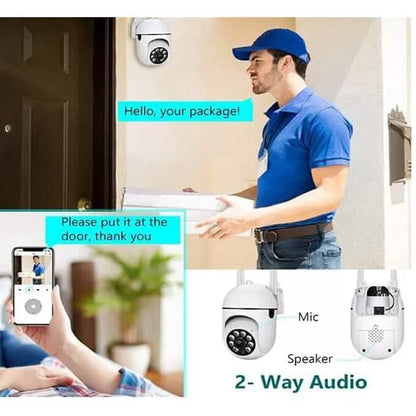 360 Full HD Wi-fi Wireless IP CCTV Security Camera - A-1 Thread Vault