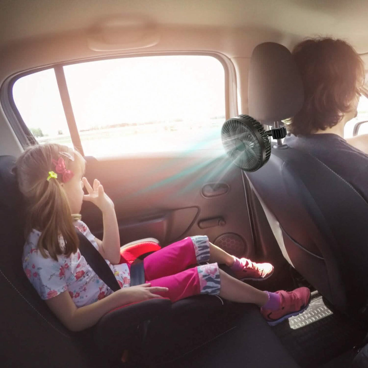 360 º Rotatable Car Cooling Fan with 3 Speeds - A-1 Thread Vault
