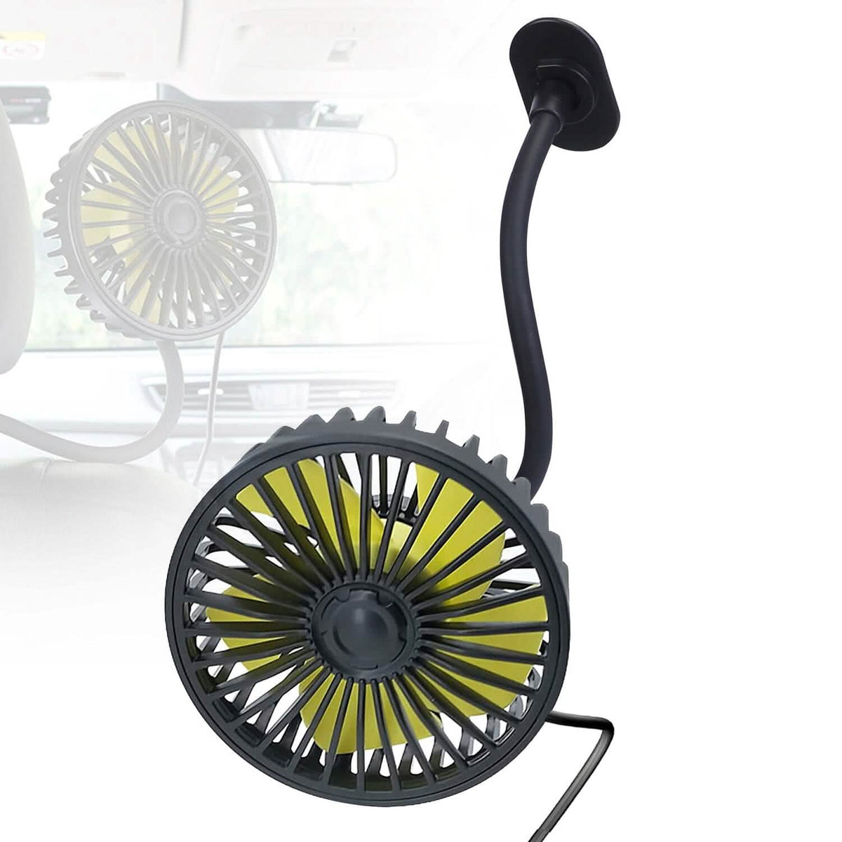 360 º Rotatable Car Cooling Fan with 3 Speeds - A-1 Thread Vault
