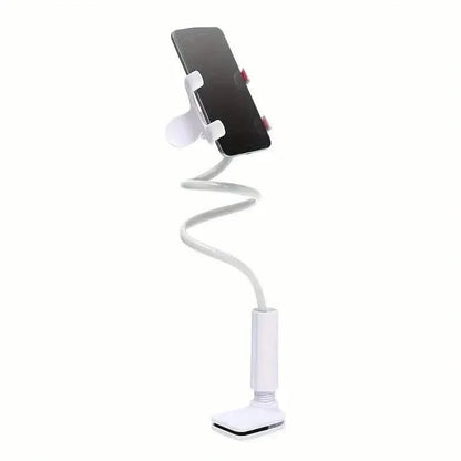 360° Rotating Universal Phone Stand with Flexible Spiral Base for Lazy Browsing - A-1 Thread Vault