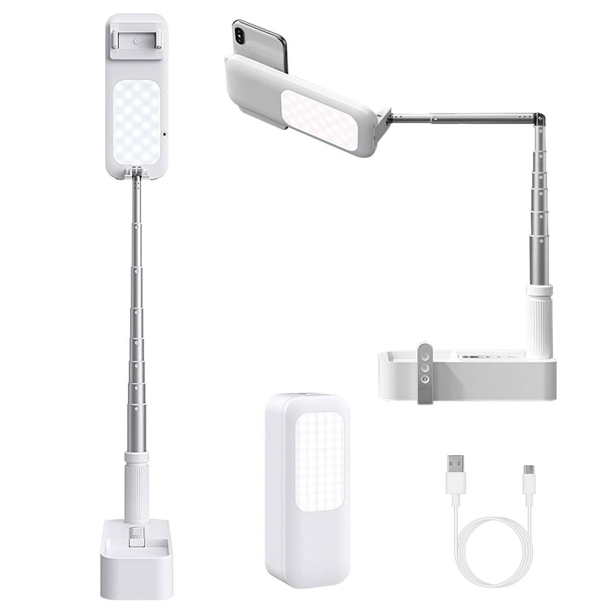 360° Rotatable Extendable Selfie Stand Phone Holder - A-1 Thread Vault