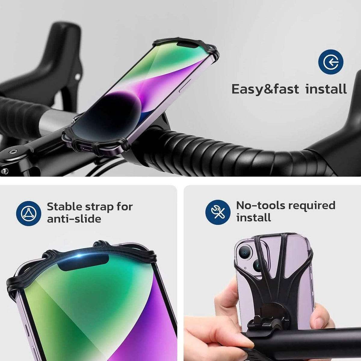 360° Rotatable Waterproof Bike Phone Mount - A-1 Thread Vault