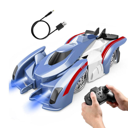 360¬∞ Rotating Electric Wall Climbing Remote Control Dual Mode Car - A-1 Thread Vault