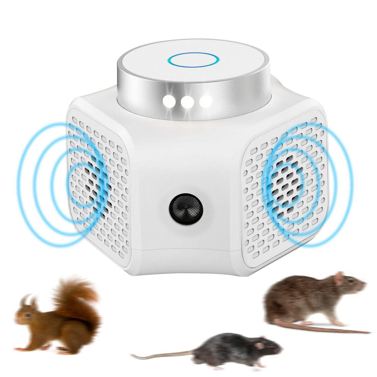 360° Ultrasonic Rodent Chaser Electronic Plug-in Mouse Control - A-1 Thread Vault