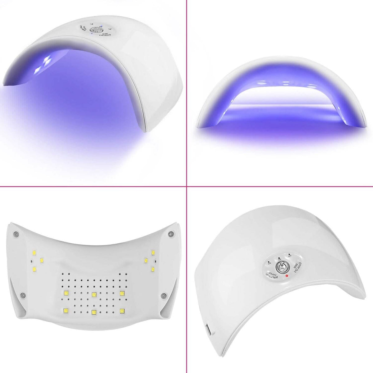 36W UV LED Lamp Nail Gel Dryer 12 LED Sensor Gel Curing Machine - A-1 Thread Vault