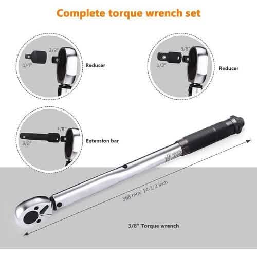 3/8 Drive Click Torque Wrench Set-HTW1A - A-1 Thread Vault