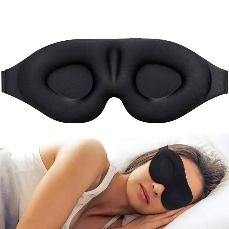 3D Contoured Cup Sleeping Mask and Blindfold - A-1 Thread Vault