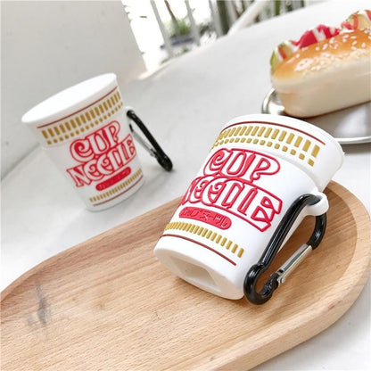 3D Cup Instant Noodles Airpods Case - A-1 Thread Vault