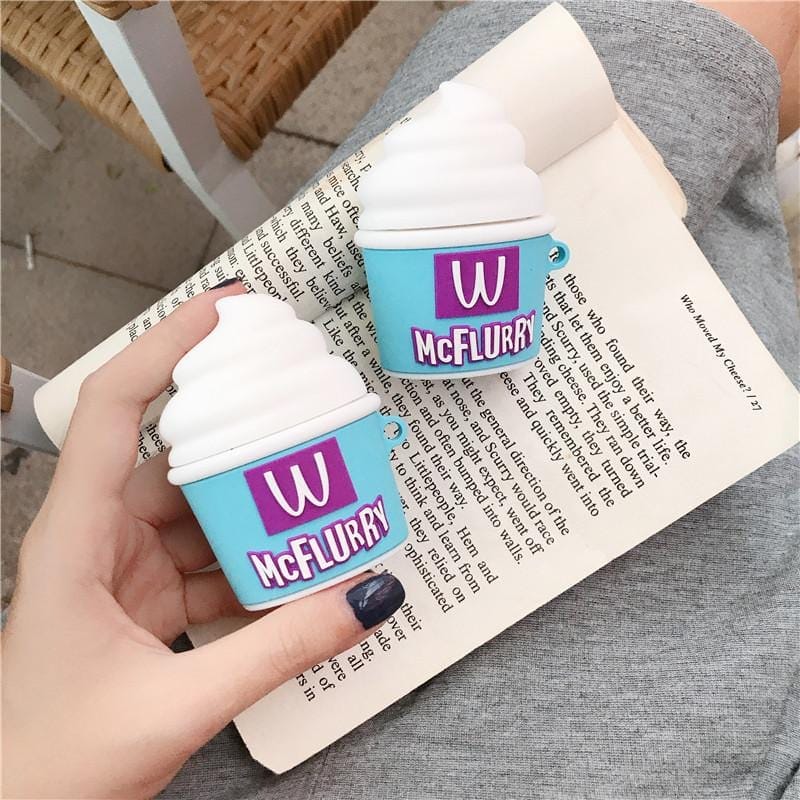 3D Cute Ice Cream Airpods Case - A-1 Thread Vault