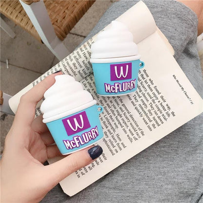 3D Cute Ice Cream Airpods Case - A-1 Thread Vault