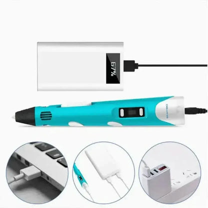 3D Printing Pen With Display - Includes 3D Pen - A-1 Thread Vault