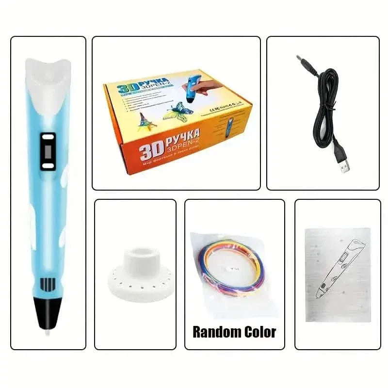 3D Printing Pen With Display - Includes 3D Pen - A-1 Thread Vault