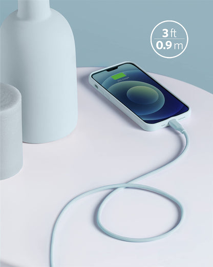 Anker <b>641</b> USB-C to Lightning Cable (Flow, Silicone) - A-1 Thread Vault