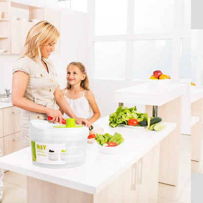 3L/0.8Gal Salad Spinner Washer with Lid - A-1 Thread Vault